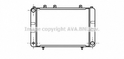 AVA QUALITY COOLING ol2031 -  Радиатор, охлаждение двигателя